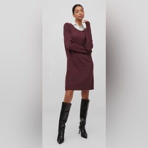 Vila knit mini dress sz S